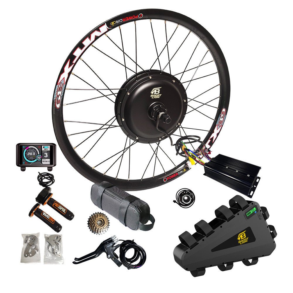 2000W High Power E - Bike Conversion Kit (With Battery) - BoostLion